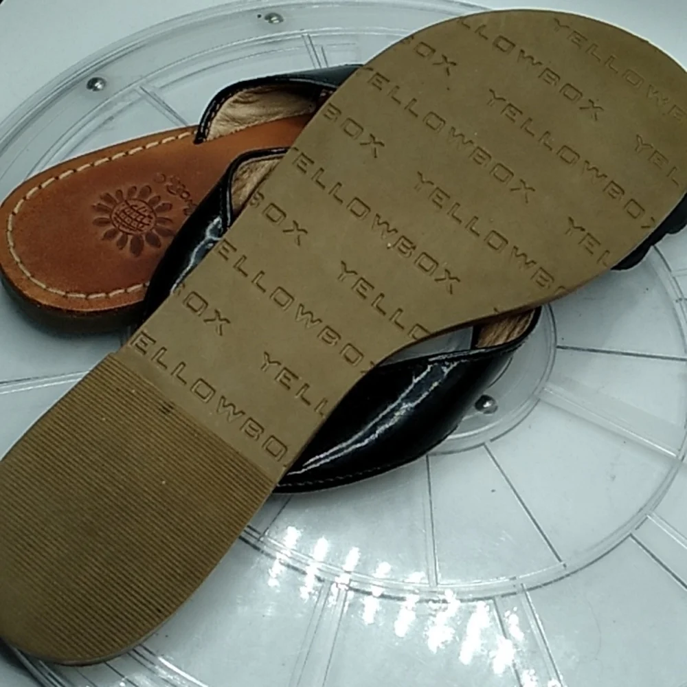 Yellowbox black 👡 sandals 8.5 great - Picture 6 of 6